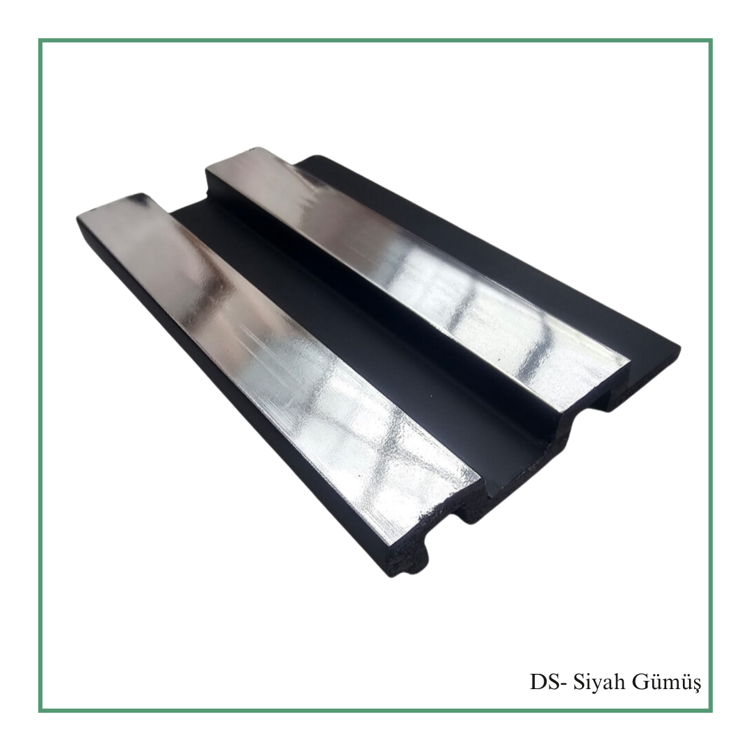 Siyah Gümüş 12 cm Lambiri