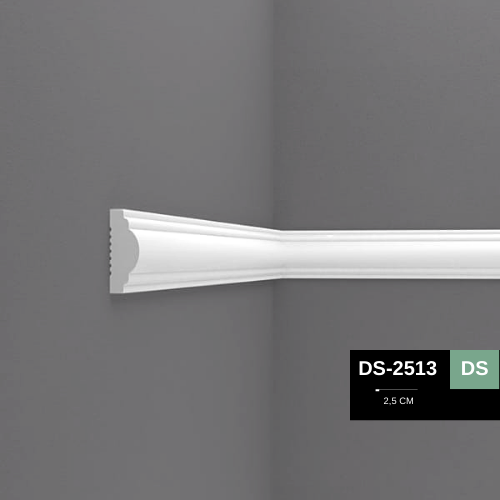 Dekoratif  2,5 cm Boyanabilir Çıta 2513 çıta/20 boy=48 m