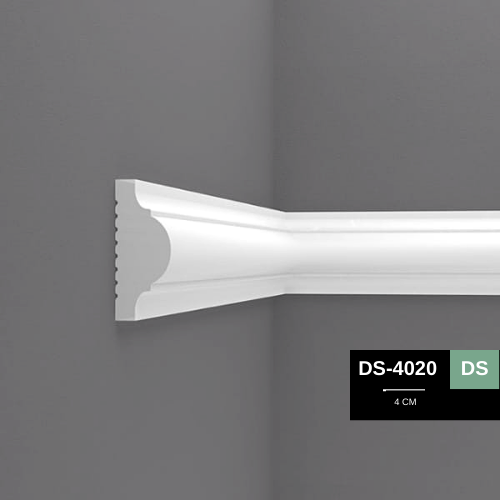 Dekoratif  4 cm Boyanabilir Çıta 4020 /15 boy=36 m