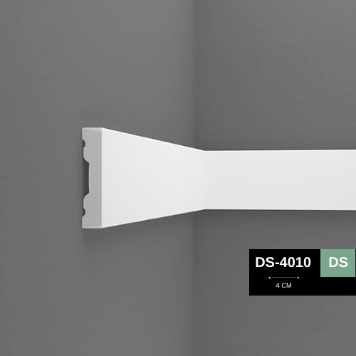 Dekoratif  4 cm Boyanabilir Çıta 4010 /10 boy=24 m