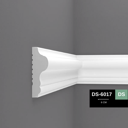 Dekoratif  6 cm Boyanabilir Çıta 6017 /20 boy=48 m