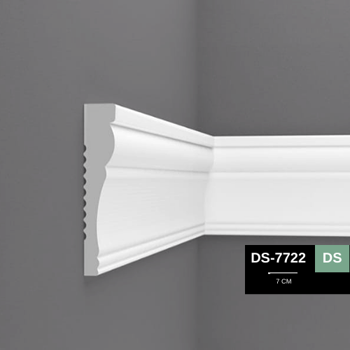 Dekoratif  7 cm Boyanabilir Çıta  7722/5 boy=12 m