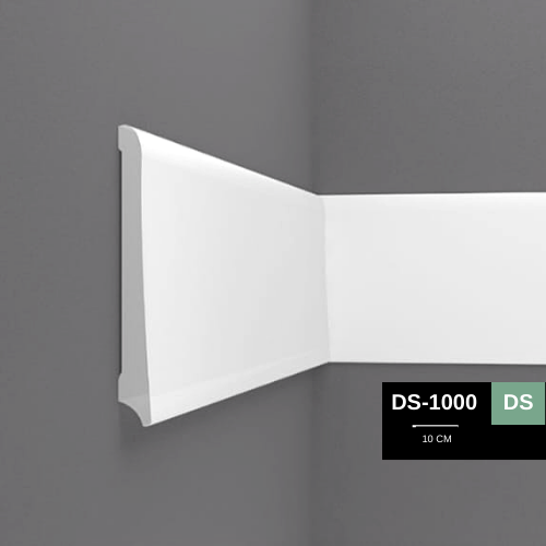 Dekoratif  10 cm Boyanabilir Çıta  1000/5 boy=12 m