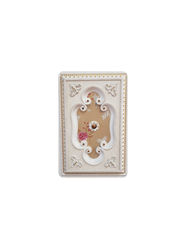 60*90 Dikdörtgen Beyaz Altın Saray Tavan