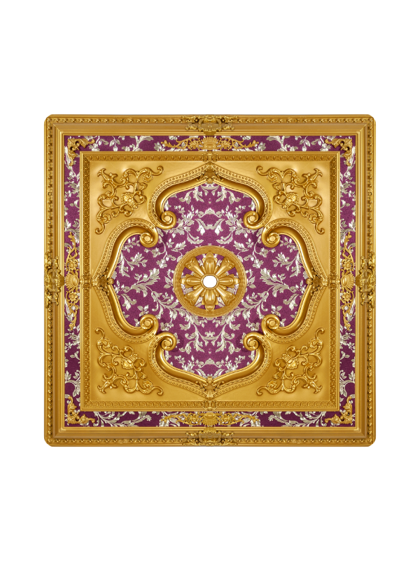 120*120 Kare Altın Saray Tavan