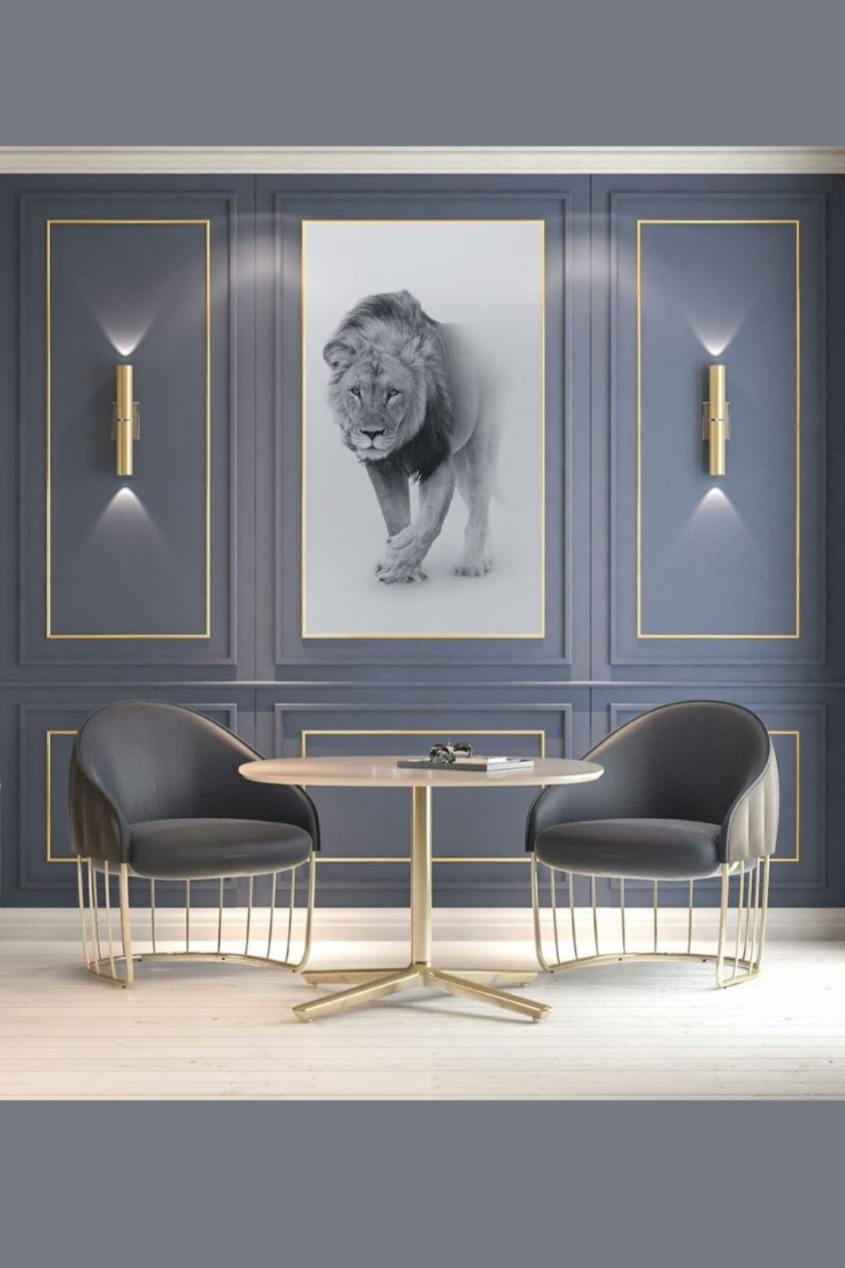 Dekoratif  2,5 cm Boyanabilir Hazır Kesim Çıta 50